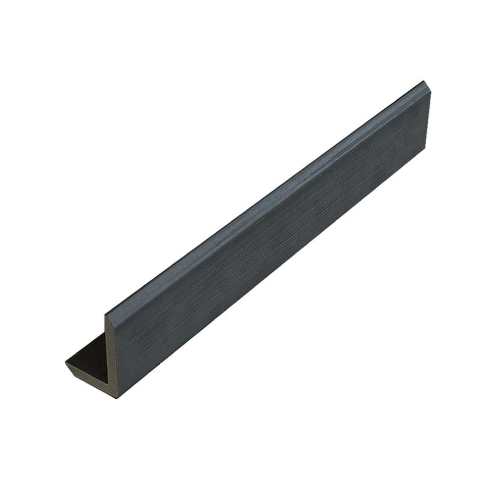 Charcoal Composite Decking Corner Trim for sale -Express Timber Grantham