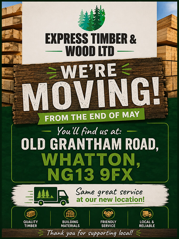 We are Moving - Express Timber